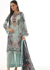 Roshni By OS Textile Digital Printed Lawn 3 Piece Unstitched Suit RS25SL D-20440A